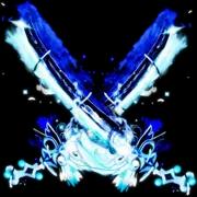 Dual Aetherial Azure Katana