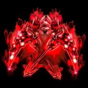Dual Crimson Eclipse